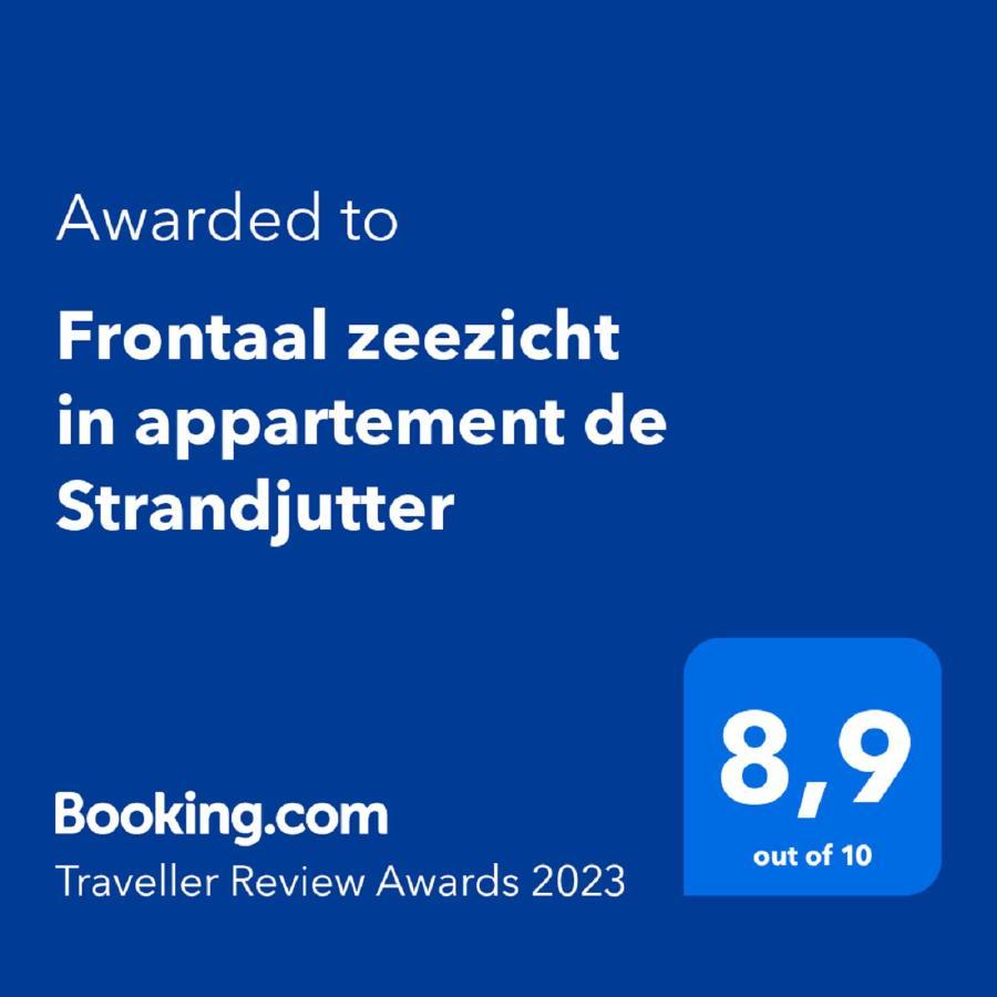 Frontaal Zeezicht In Appartement De Strandjutter Oostende Exteriör bild